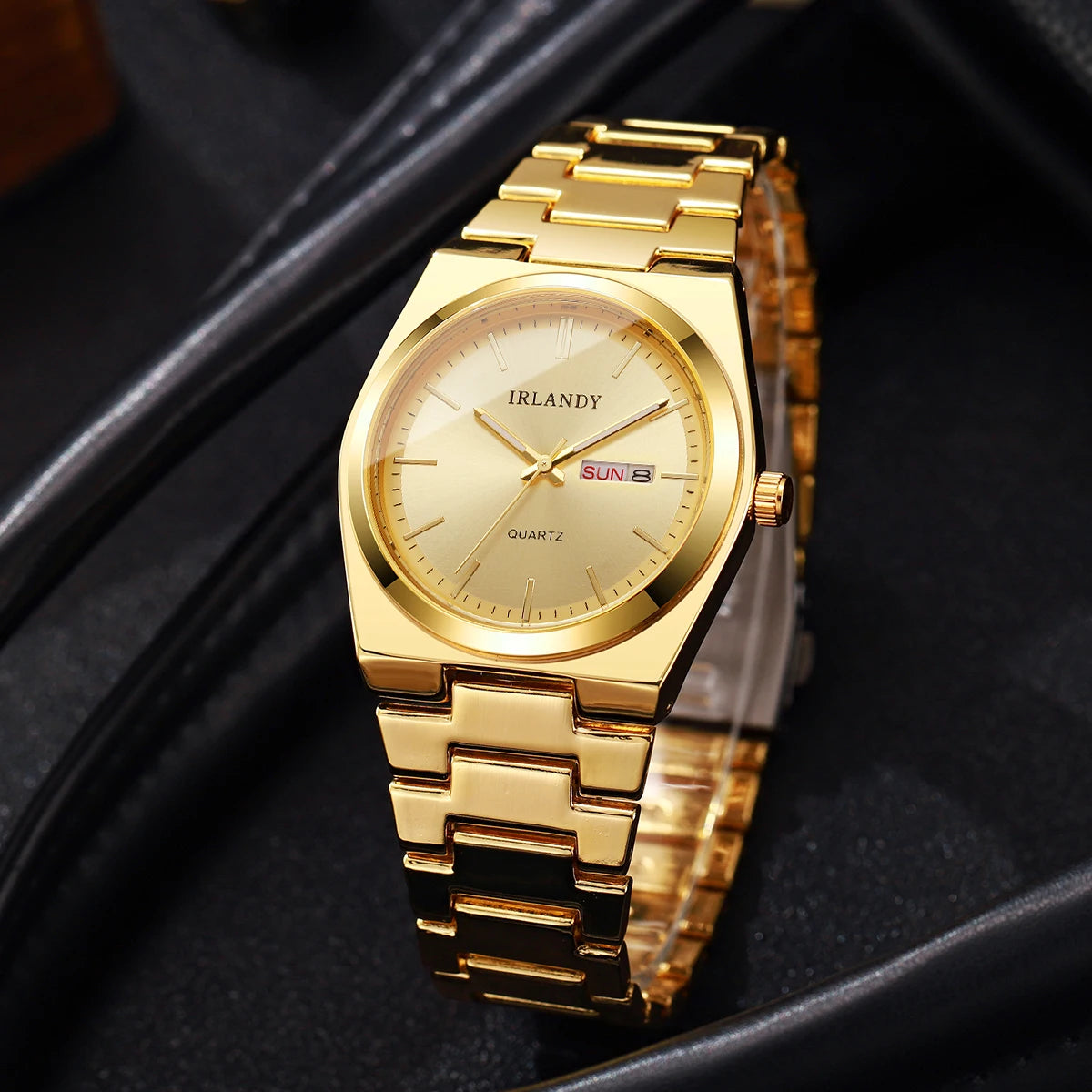 Orologi Da Uomo D'Affari Di Lusso Orologi Da Polso Al Quarzo Con Calendario per Uomo Orologio Reloj Hombre (Senza Scatola)