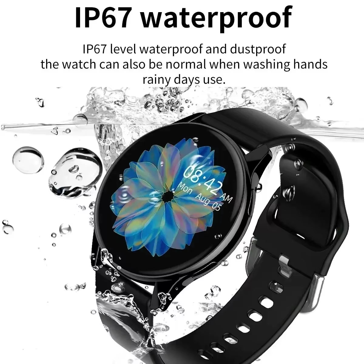 LIGE Nuovo Smart Watch 2025 Ricarica Wireless Smartwatch Chiamate Bluetooth Orologi Uomo Donna Bracciale Fitness Orologio Personalizzato Face + Box