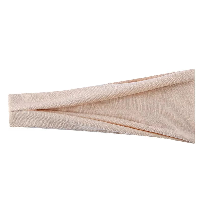 Fascia per Capelli Da Donna Turbante Fasce Elastiche per Capelli Tinta Unita Fascia per Capelli Yoga Trucco Di Moda Cerchietto per Capelli Vintag Copricapo Accessori per Capelli