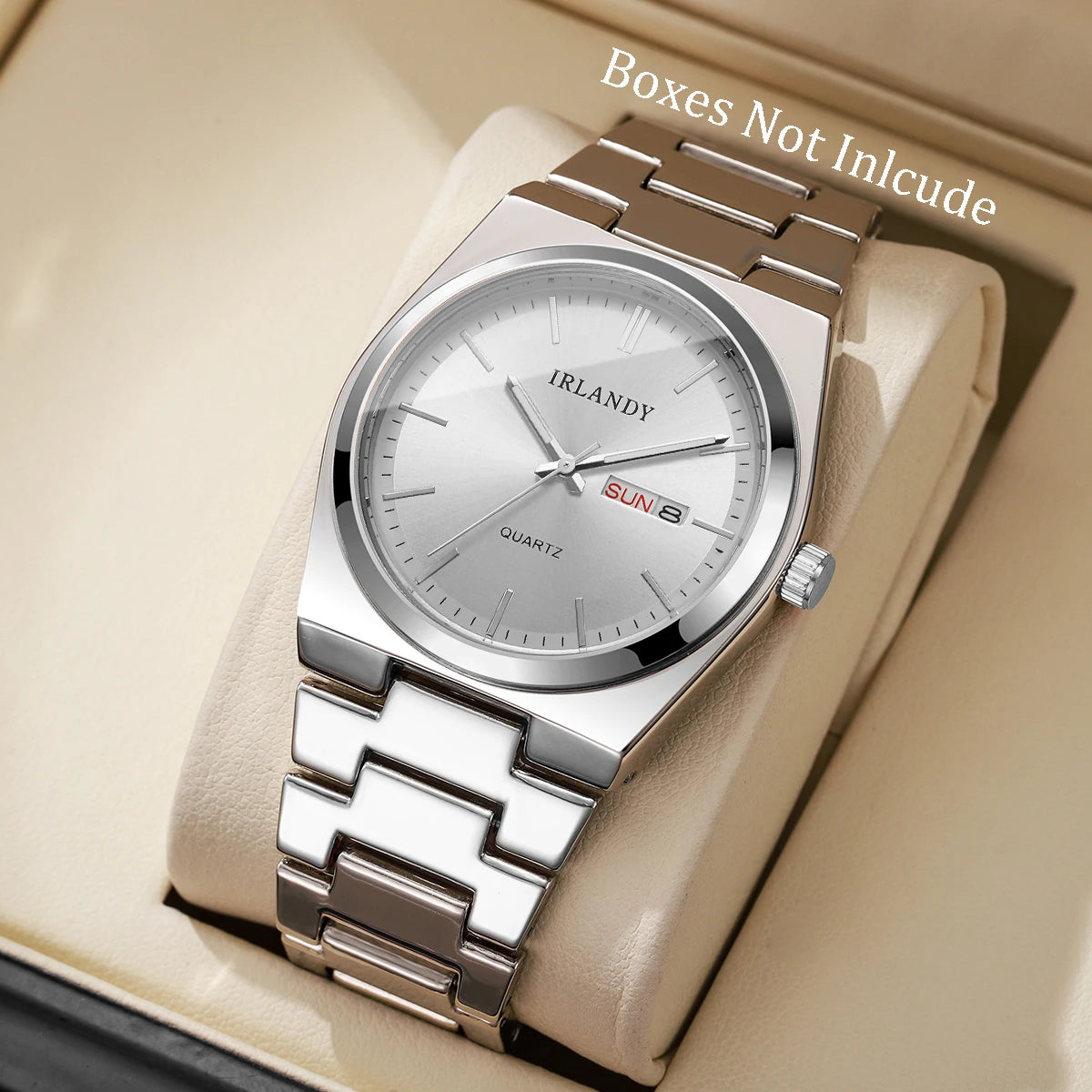 Orologi Da Uomo D'Affari Di Lusso Orologi Da Polso Al Quarzo Con Calendario per Uomo Orologio Reloj Hombre (Senza Scatola)