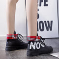 New All-Match High-Top Girls Canvas Short Boots Women'S Shoes