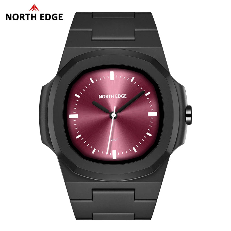 NORTH EDGE 2025 VOLT Orologio Digitale Semplice Alla Moda Da Uomo Sport Nuoto Impermeabile 50M Orologio Da Coppia Quadrato Leggero per Uomo Donna