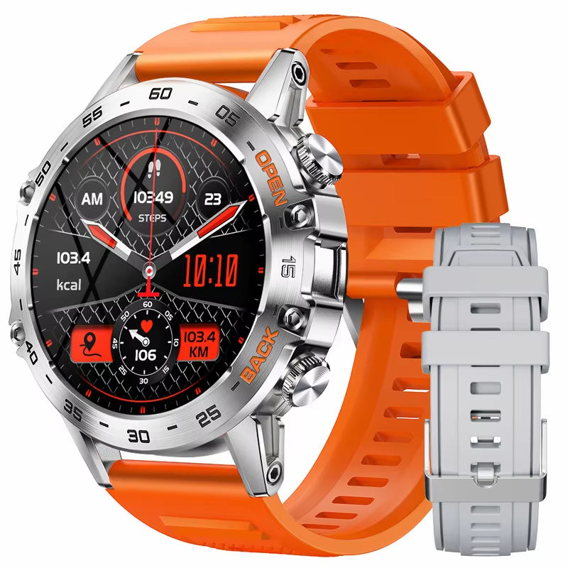 LIGE New1.39 "Bluetooth Chiamata Astuto Della Vigilanza Degli Uomini Di Sport All'Aria Aperta Fitness Monitoraggio Della Frequenza Cardiaca Salute Smartwatch per Il Telefono Android IOS